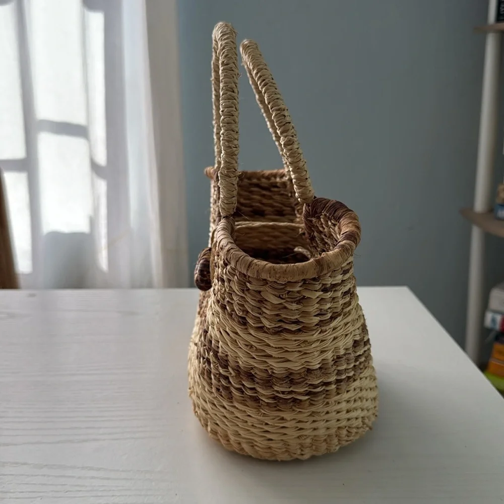 Handcrafted Straw Tote Bag